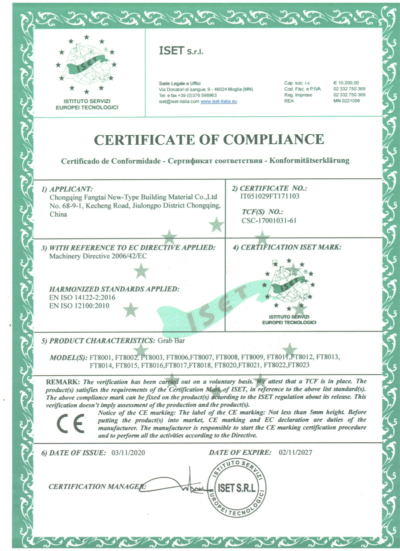 CERTIFICATE OF COMPLIANCE